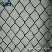 galvanized chain link fence, diamond wire mesh, pvc coated chain link fence